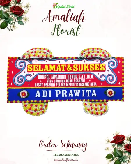 Papan Bunga Ucapan Selamat Tambakrejo